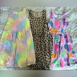 BUNDLE 3 girls sleeveless tank dresses